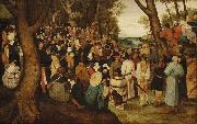 The Preaching of St. John the Baptist. Pieter Brueghel the Younger